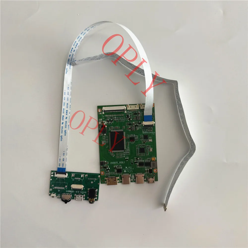 

Плата контроллера 2 TYPE C Mini HDMI-совместимая для M133NWN1 M133NWN1 R4 M133NWN1 R5 13,3 дюйма 1366x768 EDP светодиодная панель комплект экрана DIY