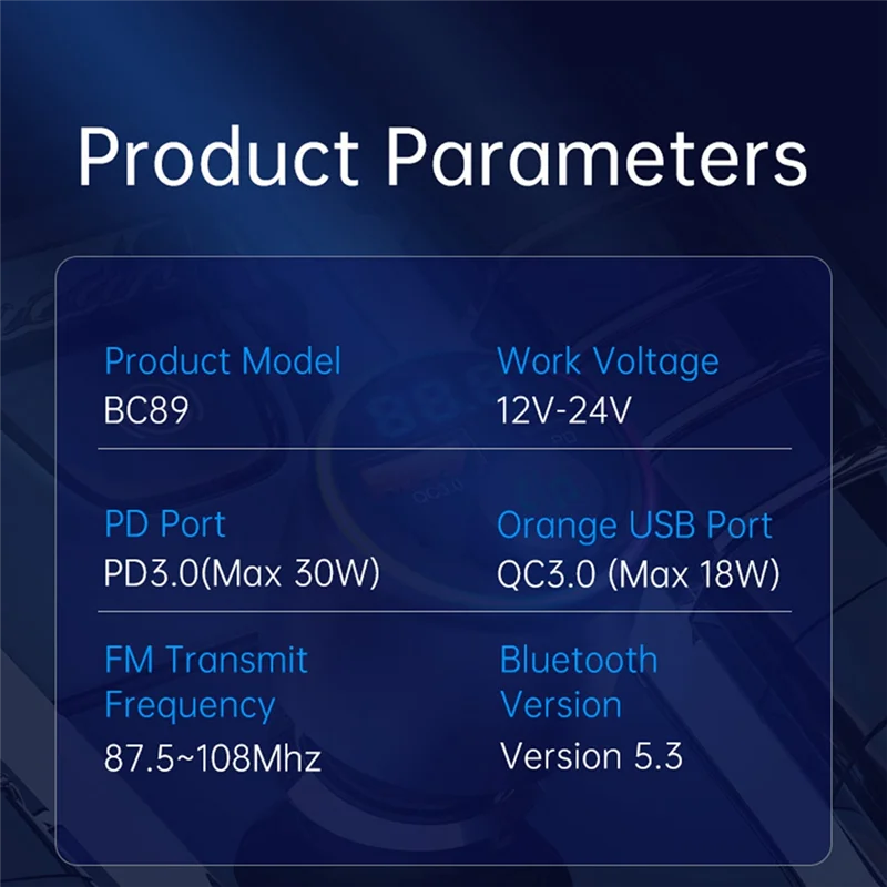 Advanced BC89 Car F…