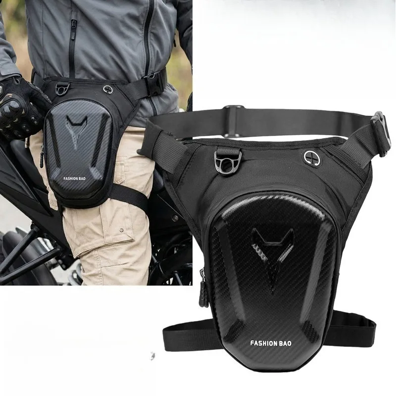 Men's Cycling Thigh Bag Leg Waist Pack Motorcycle Gear Crossbody Bag Waterproof Outdoor Tactical Bag