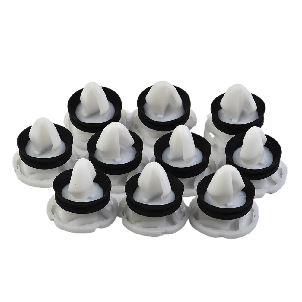 Best Brand New Clips Mounting Clips 10 PCS 10 Piece Head Diameter 21.5 Mm Products Replacement Door Trim Panel