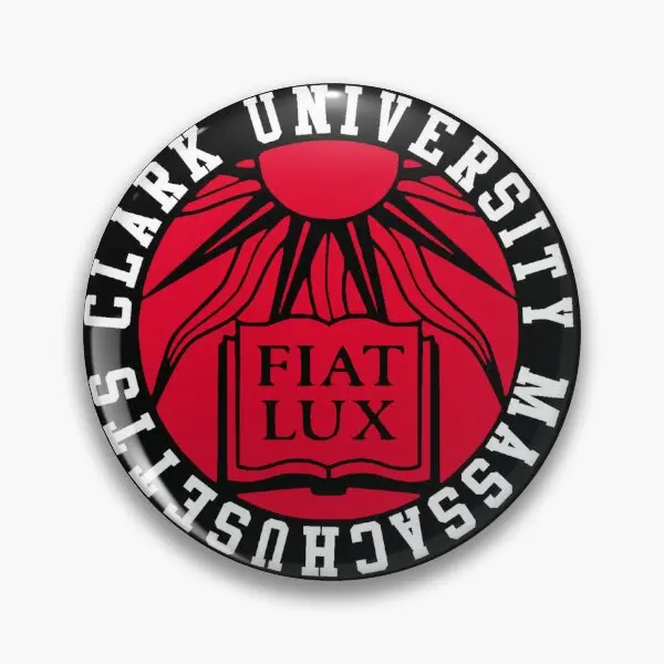 Clark University  Soft Button Pin Funny Women Collar Cartoon Gift Decor Fashion Badge Metal Cute Jewelry Hat Clothes Lover