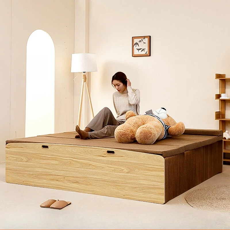 

Раскладная кровать Орган-бумага Невидимая кровать Выдвижная и простая