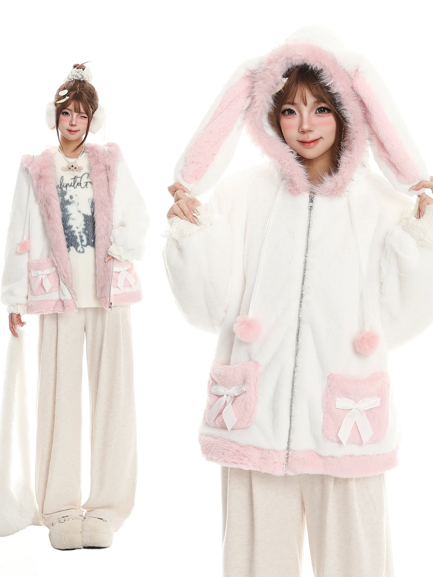 

Милое хлопковое пальто для женщин: зимнее, повседневное, свободного кроя, с милым дизайном, в университетском стиле, универсальное, красивое хлопковое пальто