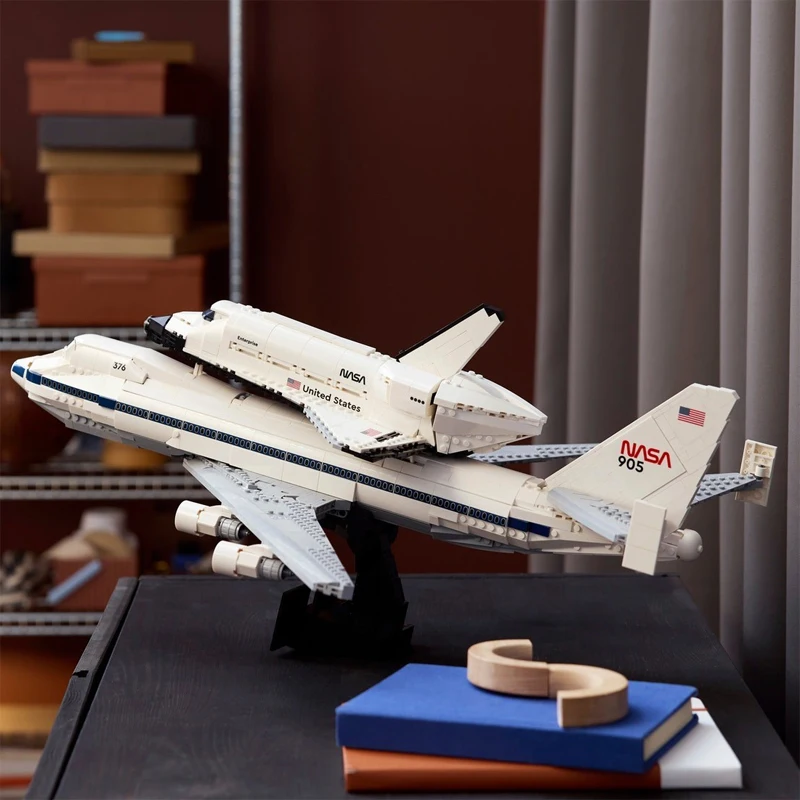 재고 있음 2417pcs MOC 우주 왕복선 빌딩 블록 조립 벽돌 모델 호환 10360 소년을위한 장난감 크리스마스 선물 세트