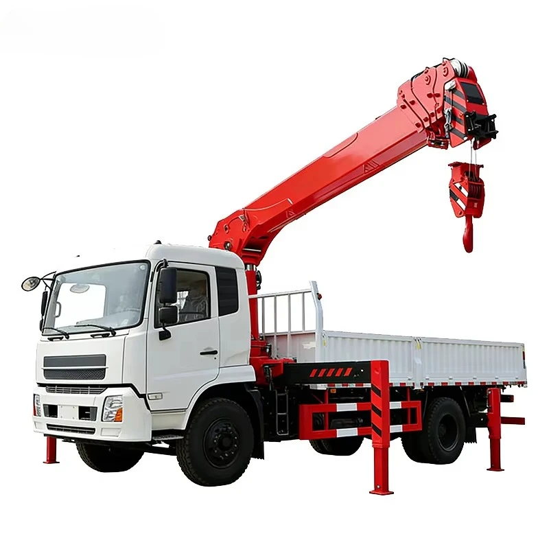 Tobeter Truck Crane 10 Ton Hydraulic Long Service Life Heavy Truck Crane Hydraulic Telescopic Arm Pump