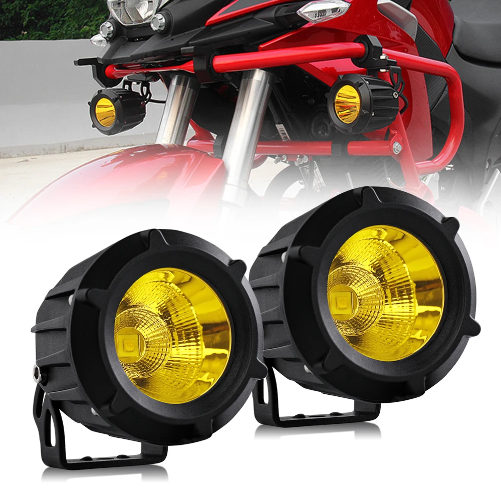 

HAOLIDE 3 Inch LED Work Light with Fog Auxiliary Driving Lamp for Power Sports Pickups Heavy Duty Motorcycle Van Camper 12V 24V