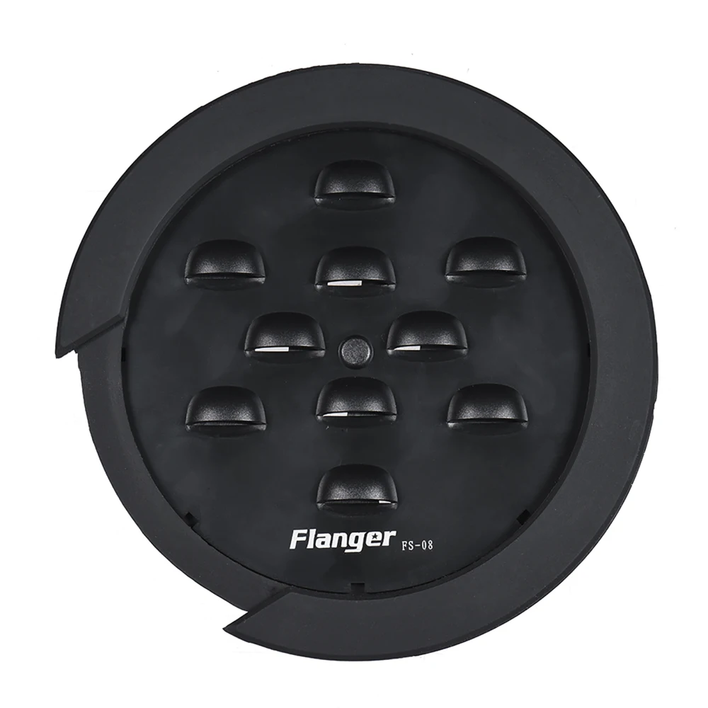 Flanger FS-08 Guitar Soundhole Sound Hole Cover Block Feedback Buffer for EQ Acoustic Folk Guitars Acoustic Guitar Accessories