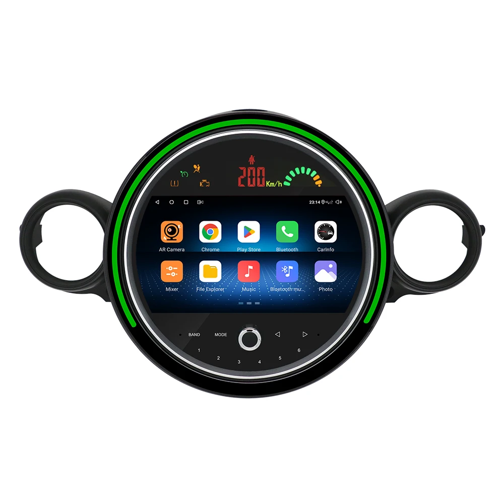 

For Factory Supply Android 9inch Car Audio For BMW Mini Cooper R56 Car GPS With 4G DSP Wireless Carplay Android Auto