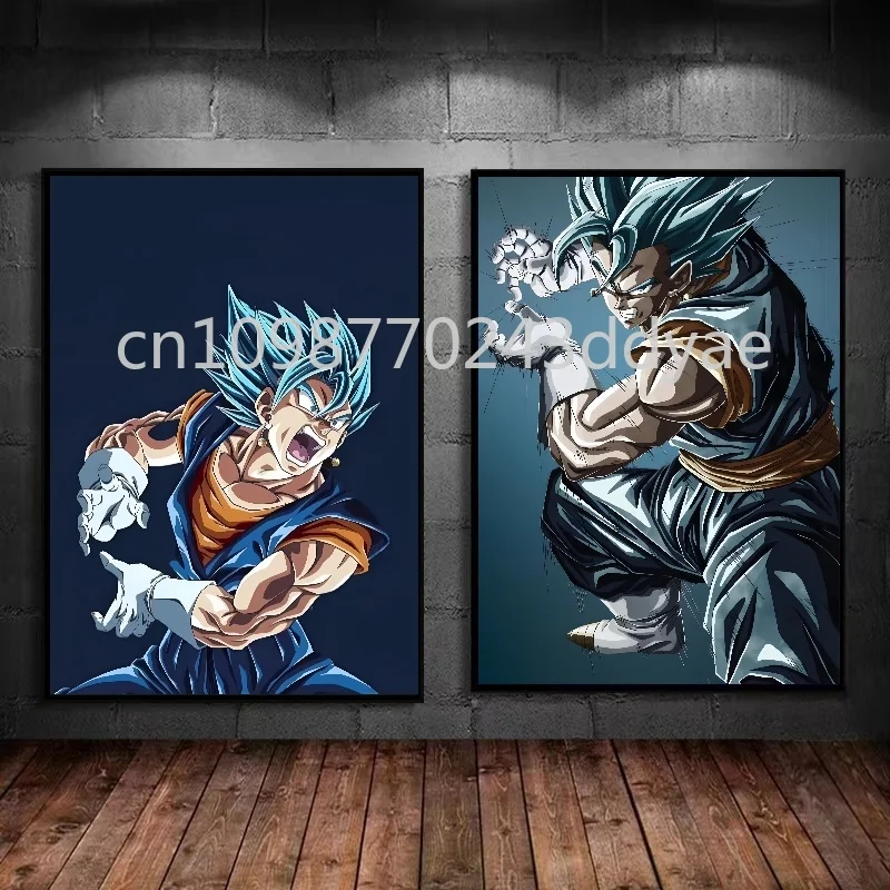 

Classic Animation Dragon Ball Wukong Vegeta Poster Canvas Painting Modern Home Living Room Wall Art Decoration Painting Gifts
