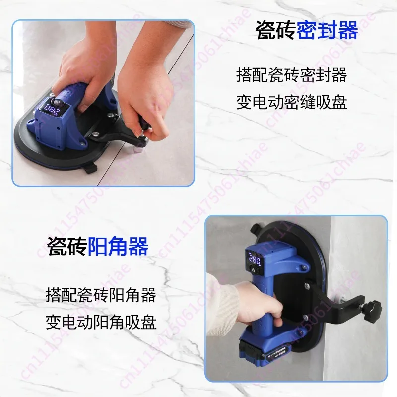 Powerful Vacuum Electric Manual Suction Cup Glass Marble Handling Suction Cup Automatic Air Replenishment Model