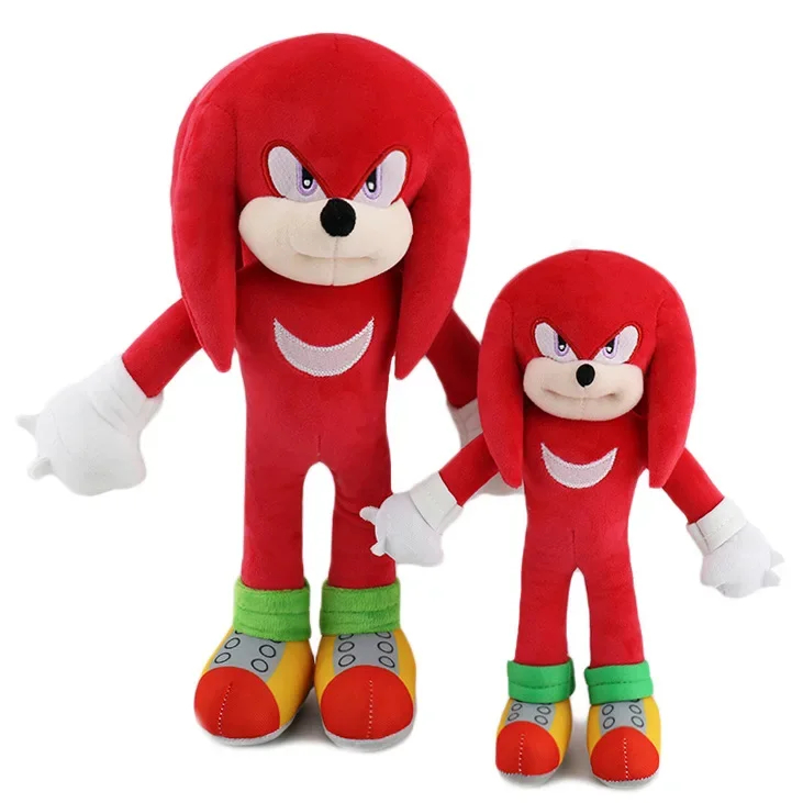 25-36cm Sonic The Hedgehog Soft Stuffed Plush Doll Cartoon Game Anime Knuckles Shadow Silver Tails Metalsonic Plushie Toys