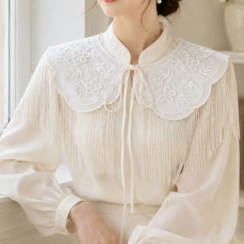 39bd-embroidered-false-collar-with-fringe-detachable-shoulder-cover-overlay-and-front-tie-for-party-looks-and-daily-styling