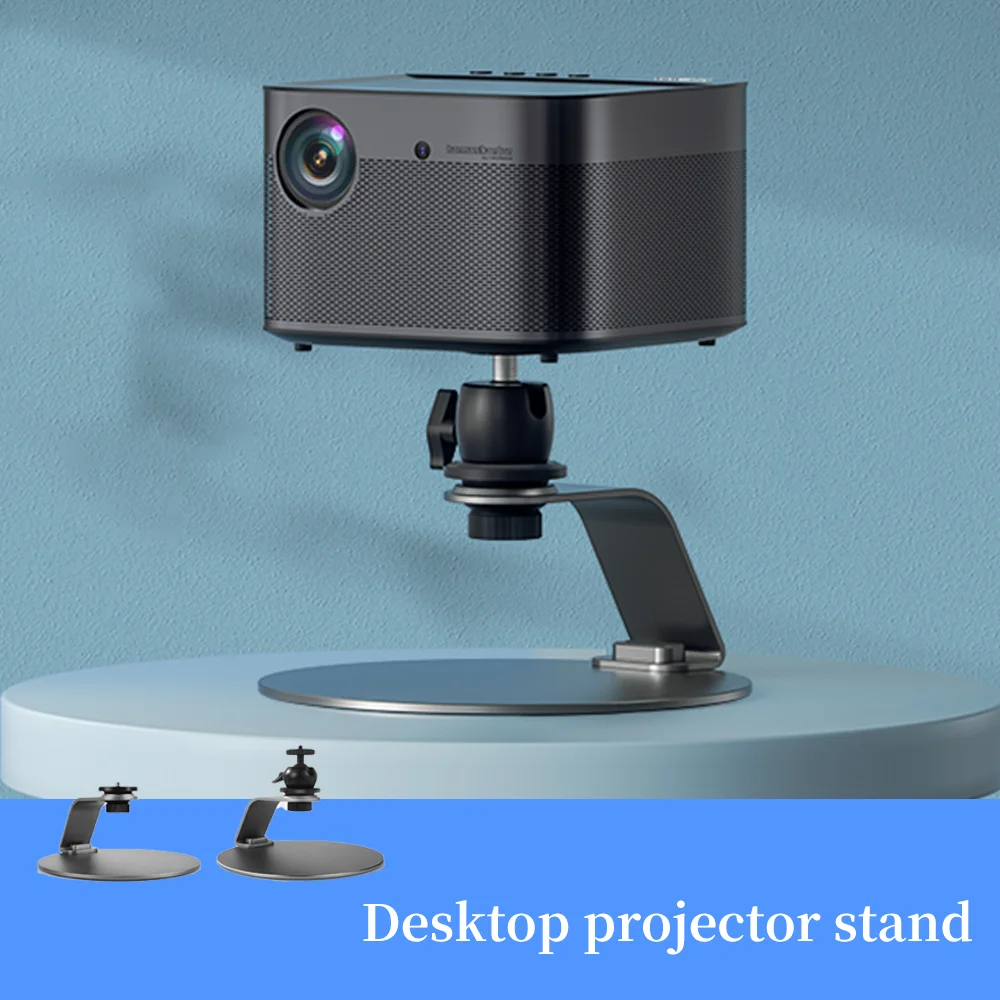 

Projector Stand Metal Angle Adjustment Desktop Holder Table Support for Universal Projector Bracket