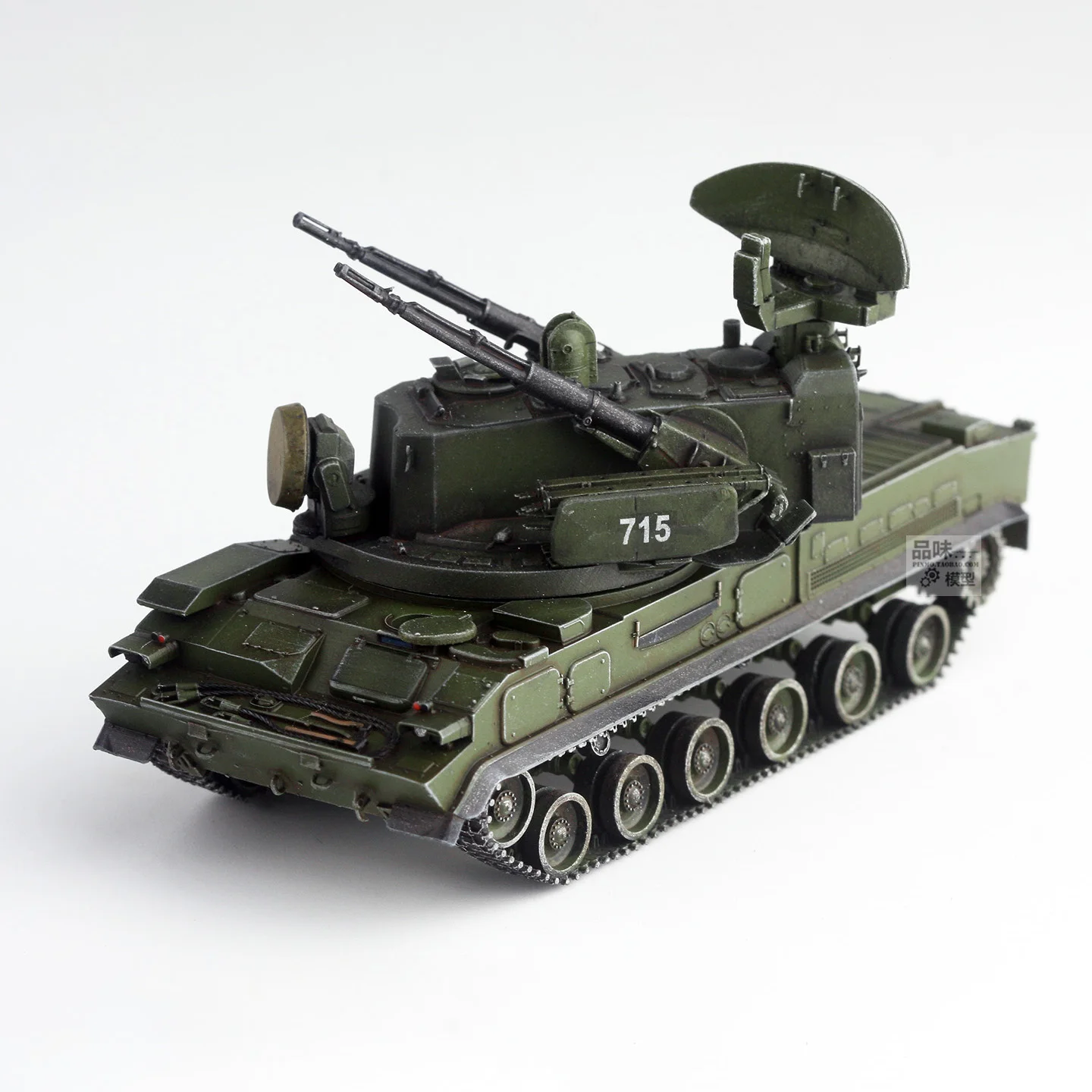 

AM 1:72 Scale Resin Russia 2S6M1 Anti-aircraft Gun Model Militarized Combat Track Type Classics Collection Gifts Static Display