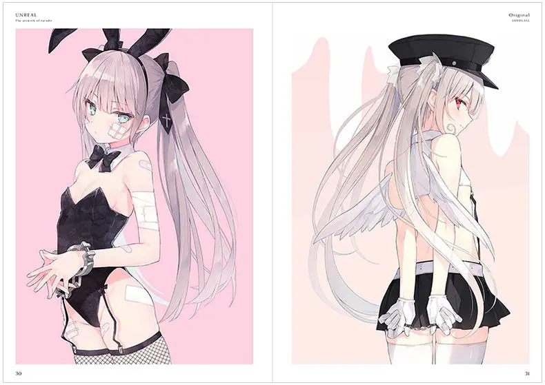 Rurudo UNREAL First Official Art Book Pixiv Illustrator Azur Lane Fate/Grand Order Illustration Works Original Import Book