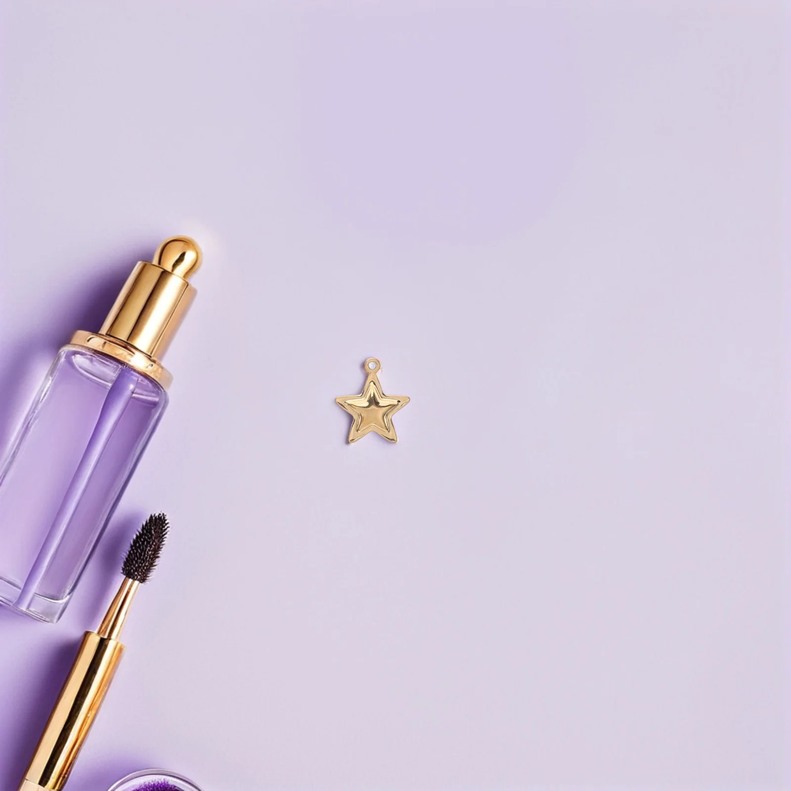 

6pcs Stainless Steel Star Charms: Five-Pointed Mini Pendants For Diy Jewelry Making Lightweight Necklaces Bracelets Keychains