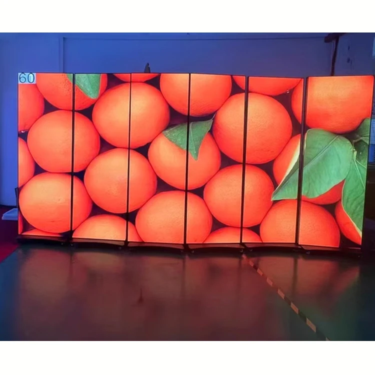 Display per poster a LED Pubblicità P2.5 Lettore pubblicitario intelligente portatile Display a schermo a LED per centro commerciale