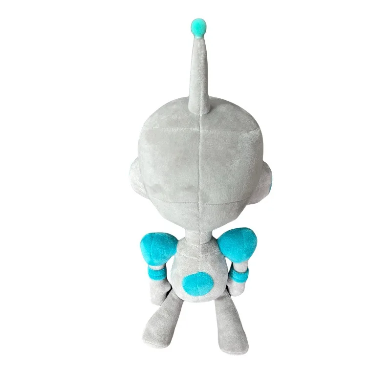 28cm Alien ET 3D Eyes Green Invader ZIM GIR Dog Plush Figure Toy Soft Stuffed Collectible Toy Christmas Gift Toys for Children
