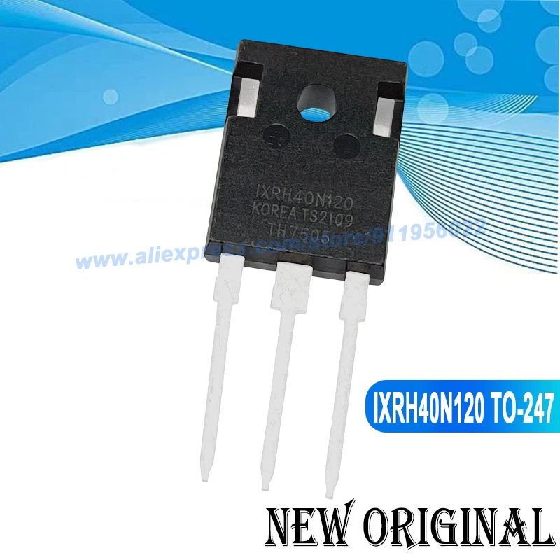 

(5 Pieces) IXRH40N120 TO-247 IGBT 1200V 55A