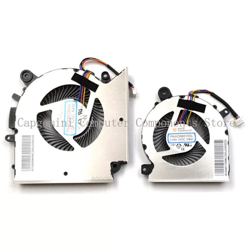 for MSI Katana GF66 GL66 MS-1581 GPU CPU Fan FAN GF76 Pulse GL76 MS-17L1