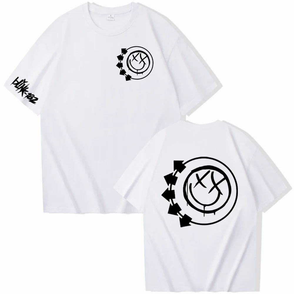 Blink 182 Shirt Blink 182 Music Shirt Blink 182 Merch Gift for Blink 182 Fans Unsiex O-Neck Short Sleeve Shirts