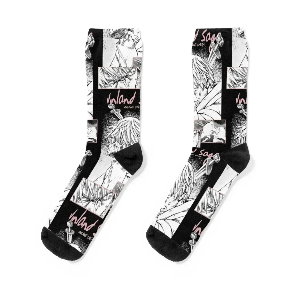 

Vinland Saga ''AVENGED'' V2 Socks snow winter gifts hip hop Luxury Woman Socks Men's