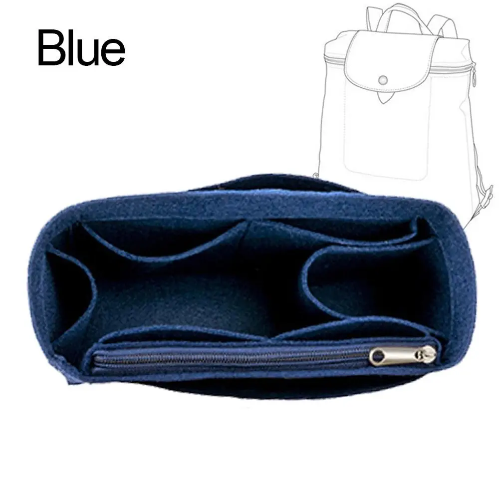 

Confidential Organizer Pouch Inner Bag Handbag Insert Bag Felt Insert Bag Purse Liner For Longchamp Le Pliage Backpack Bag