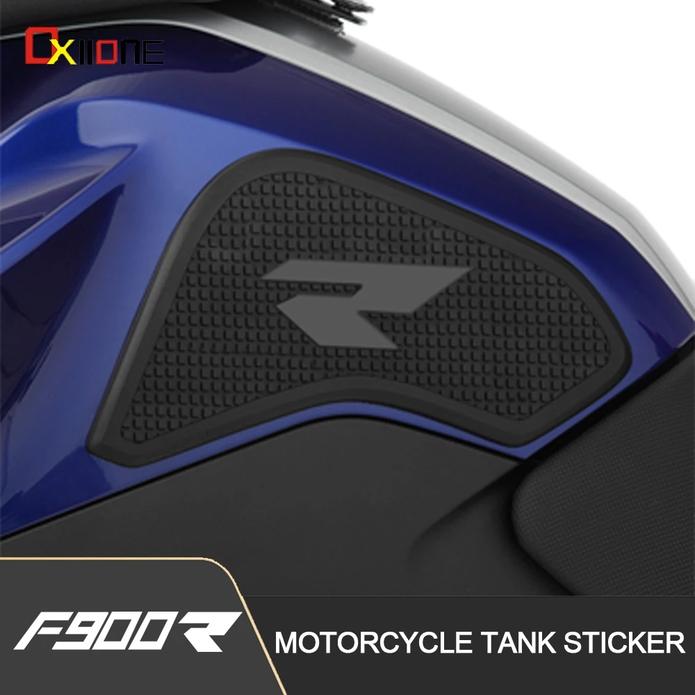 

For BMW F900R F 900R F 900 R 2019 2020 2021 Accessories Motorcycle Rubber Side Decal Tank Traction Pad Anti Slip Sticker Parts