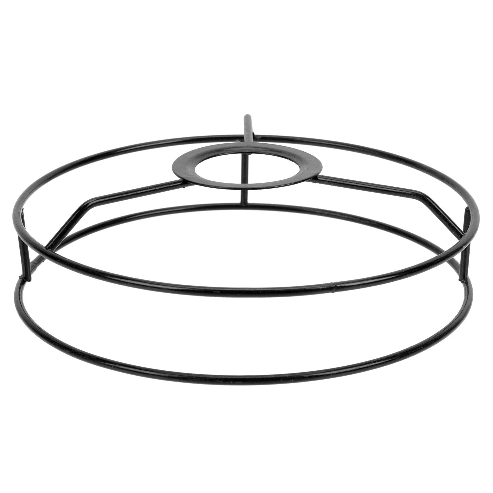 Round Lampshade Frame Iron Diy Lampshade Bracket For Home Studio Cafe Pendant Light Chandelier Support Holder Ceiling Lamp