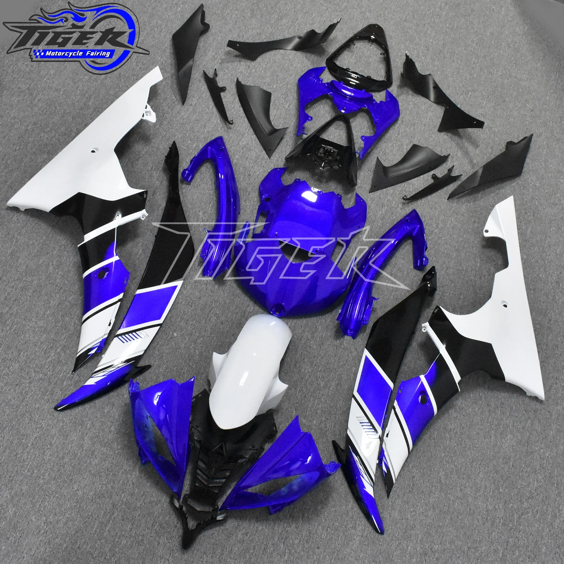 

NEW ABS Injection Fairings Kits For YAMAHA YZF R6 2008 2009-2016 Blue White Motorcycle Fairing yamaha r6 08-16