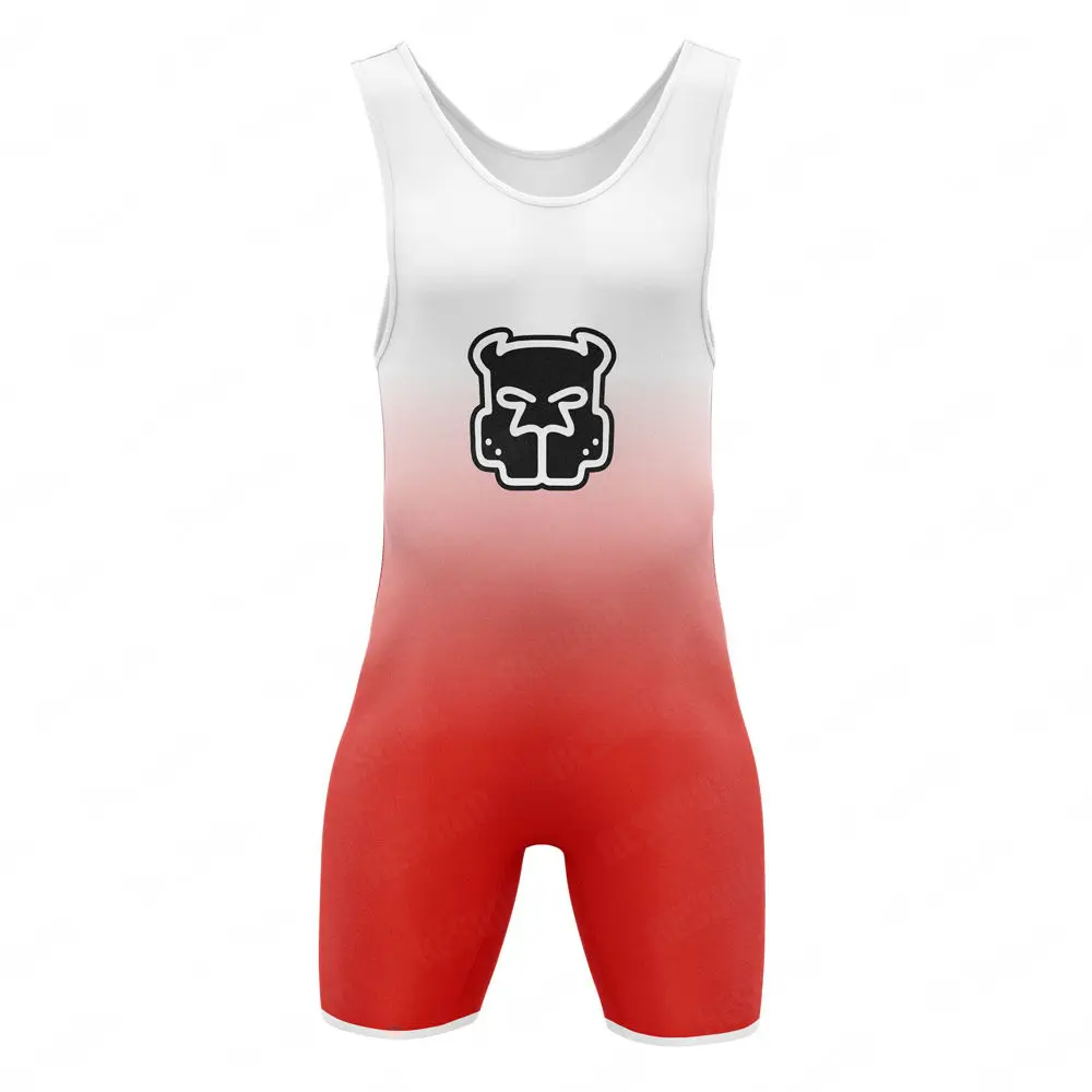 New Wrestling Singlet Bodysuit Men\'s Leotard Outfit Underwear Gym One Piece Sleeveless Triathlon Coverall Powerlifting Skinsuit