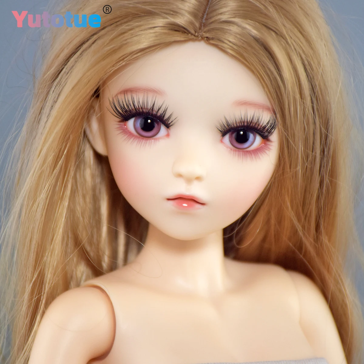 Yutotue 60cm de altura moda boneca atualização maquiagem realista 1/3 bjd boneca meninas presente brinquedo realista