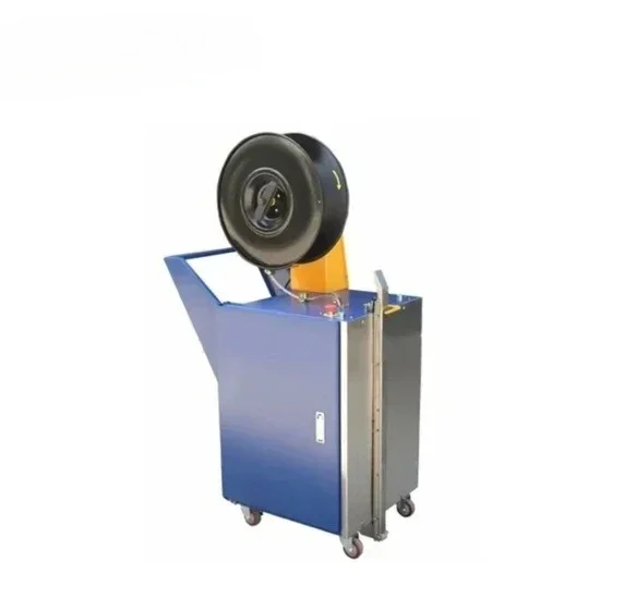 0.5KW Semi-automatic Side Seal Carton Stacker PP Tape Pallet Strapping Machine Blanket Printing and Packing Machine