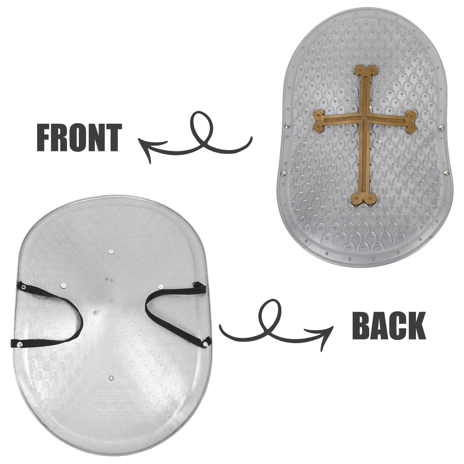 

Детский костюм рыцаря для ролевых игр: портативный пластиковый щит и доспехи, игрушка-наряд для косплея