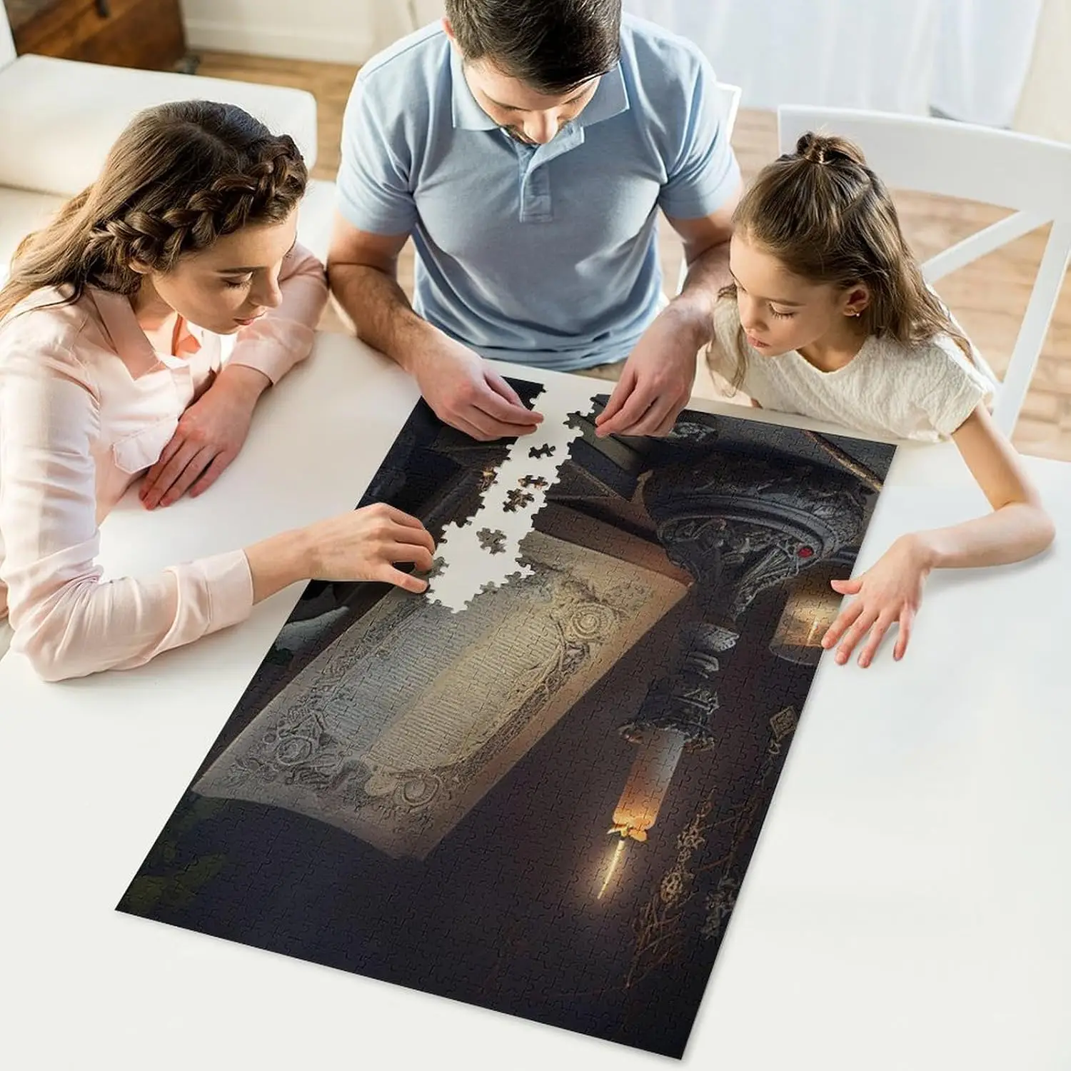 1000-delige puzzel Mysterieus boek Legpuzzel Educatief speelgoed voor spelletjes voor volwassenen Kerstcadeau Oefen uw hersenen