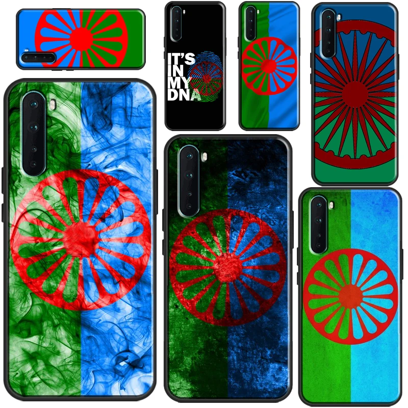 Gypsy Romani Roma Flag Case For OnePlus 9 10 Pro Nord2 8T 9R Coque For OPPO Realme 8 Pro 8i C3 C21 GT Neo 2 Master