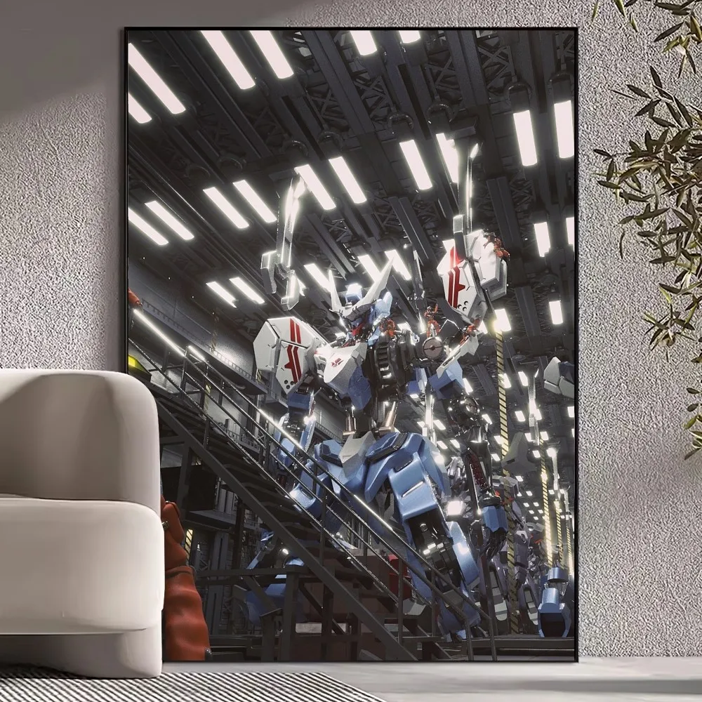 BiliBili Anime Gundam Poster Prints Wall Pictures Living Room Home Decoration