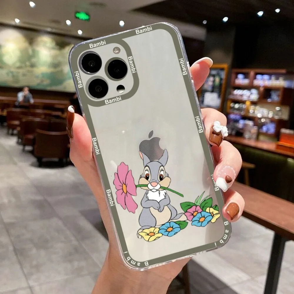 Cute Disney Bambi Littl Dee Phone Case For IPhone 11,12,13,14,15,15 Pro,13 Promax,14 Plus,15 Mini,16,16plus,16promax