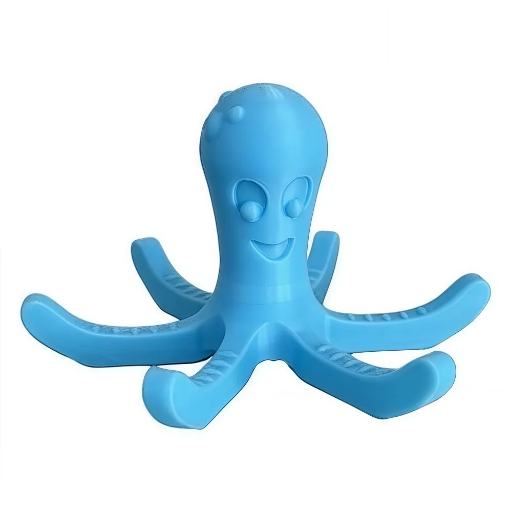 

6 Claws Octopus Cup Drain Rack 3D Printing Big Octopus Water Bottle Drying Rack Modern Design Blue Red Water Cup Holder