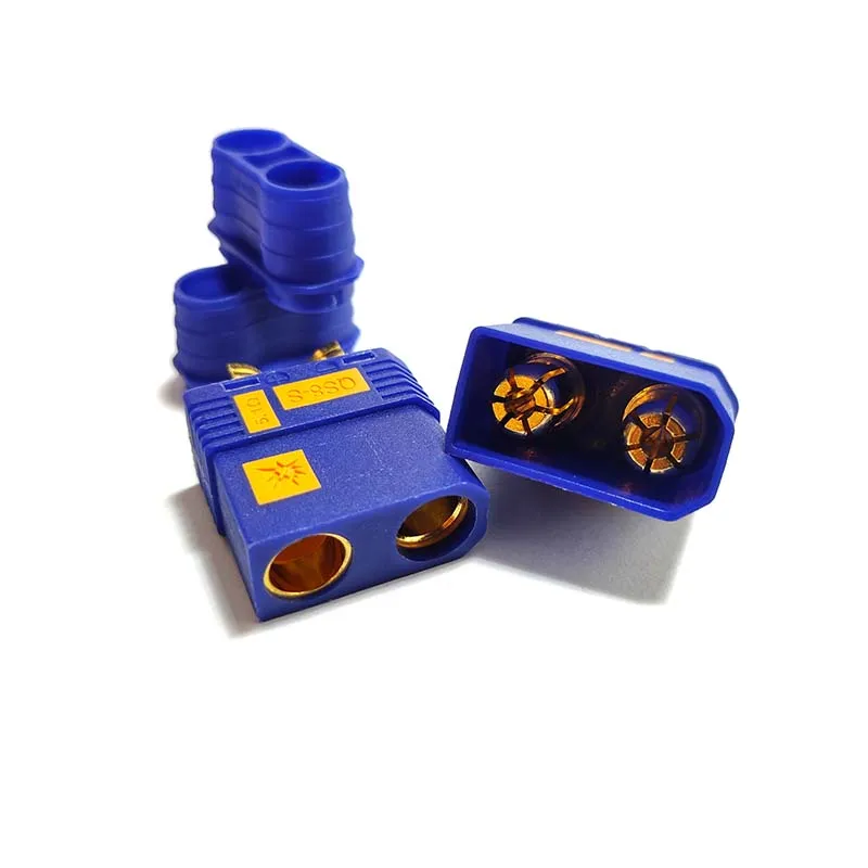 1PCS QS8 Blue model aircraft plant protection machine plug Outdoor power plug scooter robot battery anti-spark plug