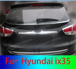 Car styling For  Hyundai ix35 2010-2012 2013 2014 2015 ABS Rear Trunk Lid Cover Trim