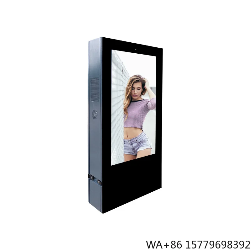 

32/43/49/55/65/75/86 Inch Outdoor LCD TV Wall Equipment Video Totem Outdoor Advertising Screen