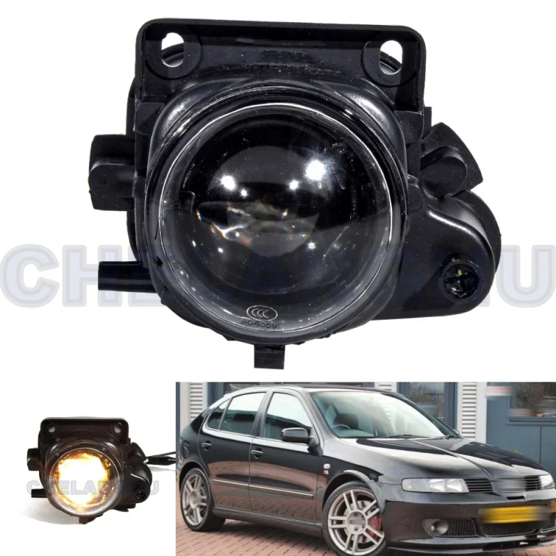 

For Seat Leon Cupra R 2002 2003 2004 2005 2006 Right Side Front foglights Lamp With Halogen Bulbs 4B0941700