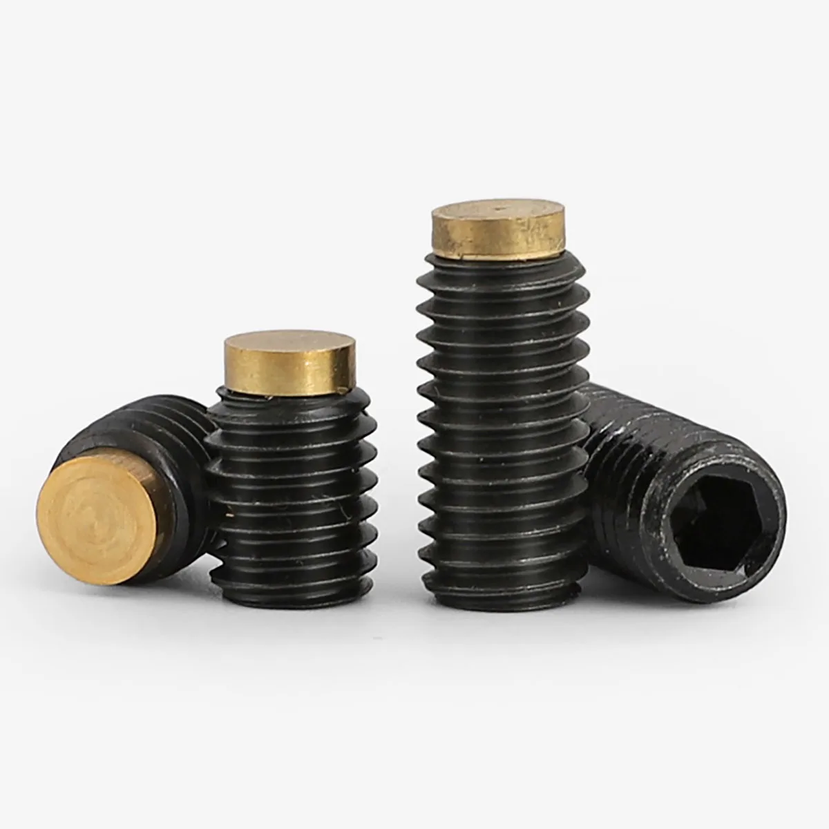 グレード12.9 六角穴付き/マイナスネジ/銅頭止めねじ 銅頭付き M3-M10