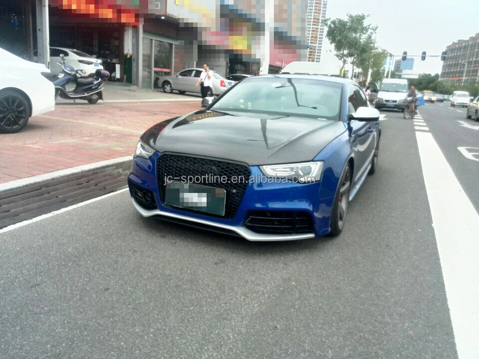 Carbon Fiber Engine Hoods for  A5 S5 2012 UP