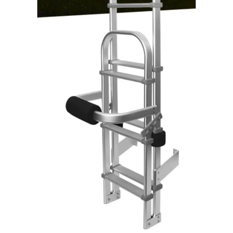 1PC Aluminum Alloy Folding Ladder, RV Modification Accessories RV Folding Ladder