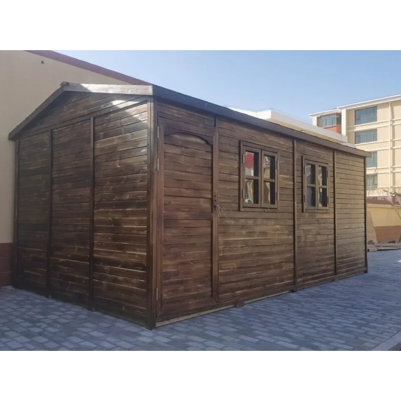 Anti-corrosive log cabin mobile guard box