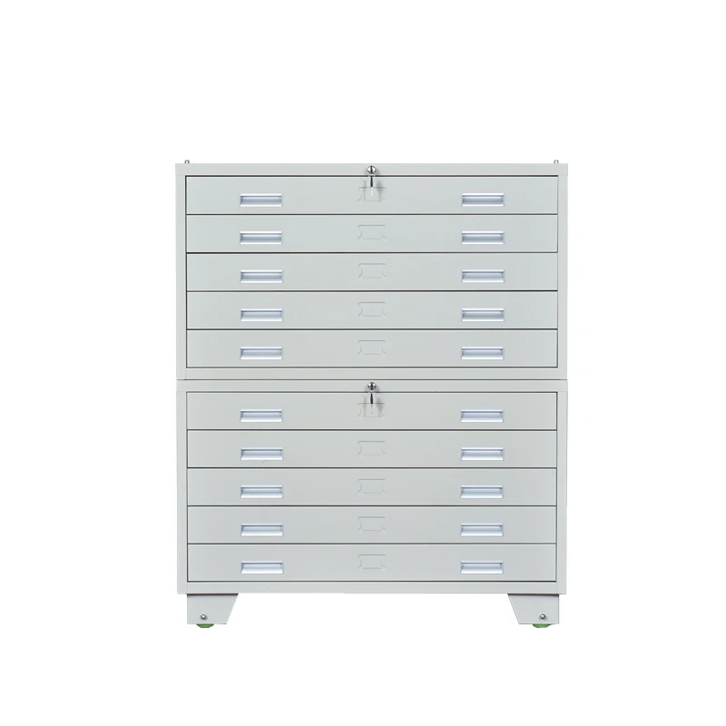 

Durable Welding Structure Metal Cabinets, A1 Size, Art Paper, Drawings or Map, Storage Filing