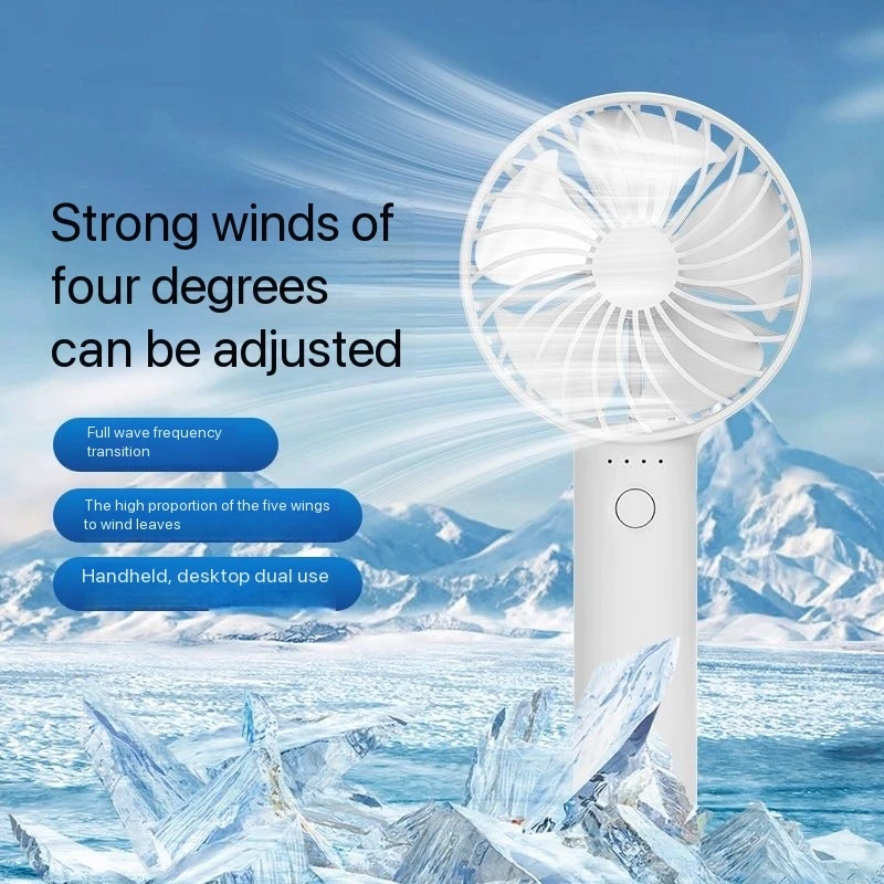 

Портативный ручной маленький вентилятор из АБС-пластика, легкий, милый внешний вид, перезаряжаемый через USB мини-вентилятор для охлаждения, портативный мини-карманный вентилятор
