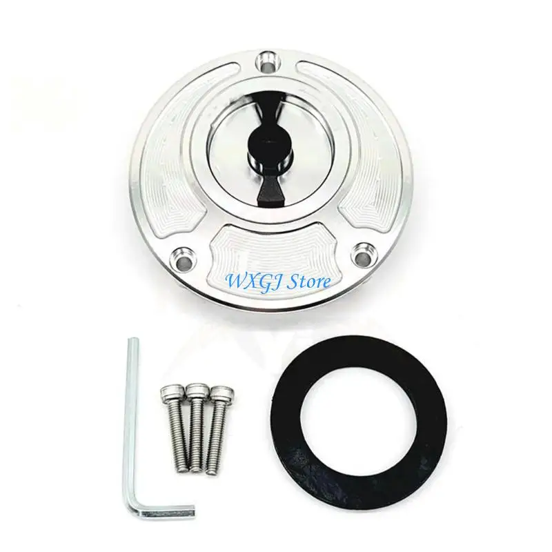 

37JE Top Strong Aluminum Leak Proof Seal Quick Open Caps Motorcycle